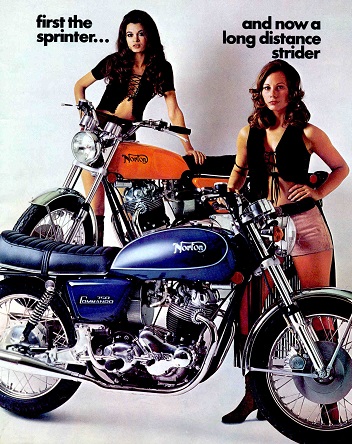 1972 Norton Commando models