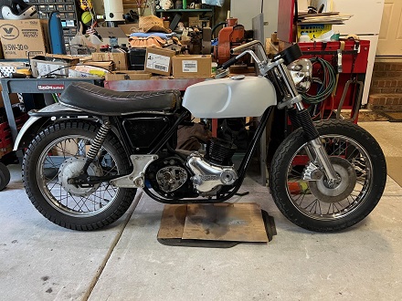 1974 Norton Commando restoration