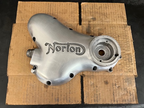 Norton Commando timing cover removal and installation