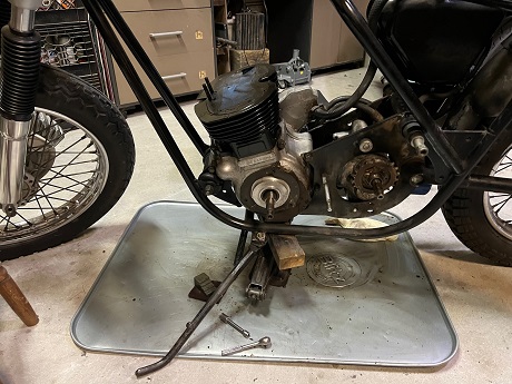 motorcycle engine disassembly