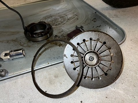 Norton Commando remove clutch