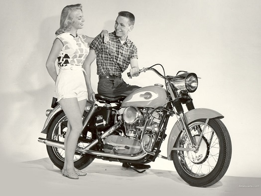 Early Sportster motorcycle history