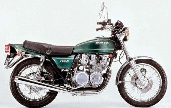 Kawasaki KZ650 sport bike