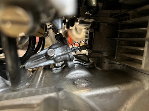 Kawasaki KZ timing chain tensioner