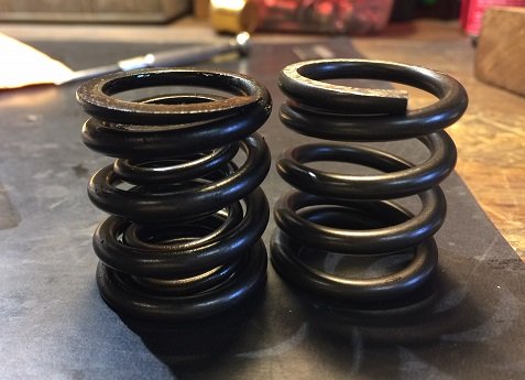 Ironhead valve spring height