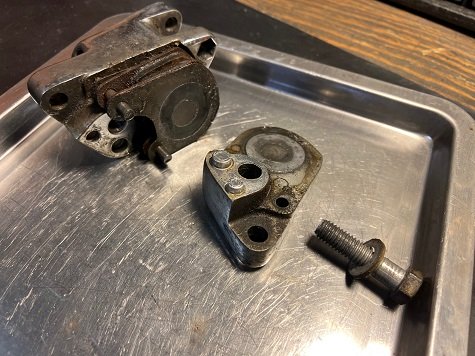 rebuild caliper 1978 Harley