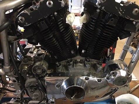 remove cylinder heads Ironhead Sportster