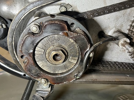 Norton Twin stator replacement