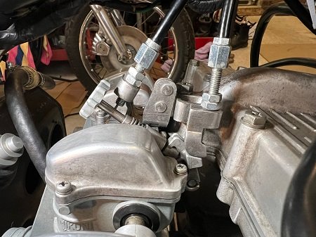 Kawasaki KZ650 replace throttle cables